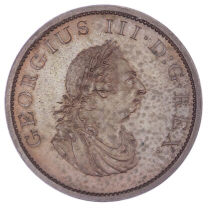 George III (1760-1820), Pattern Halfpenny in bronzed copper, Restrike by W. J Taylor, dated 1805
