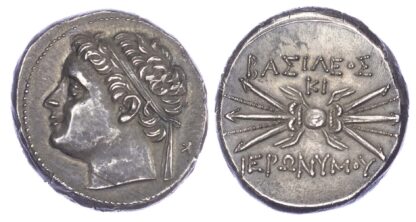 Syracuse, Hieronymos, Silver 10 Litrai