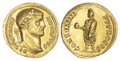 Diocletian, Gold Aureus