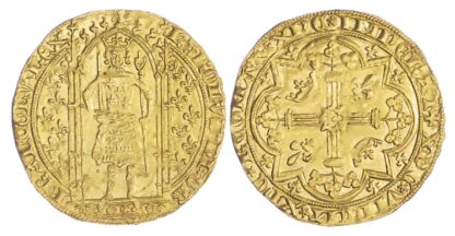 France, Charles V (1364-1380), gold Franc à pied