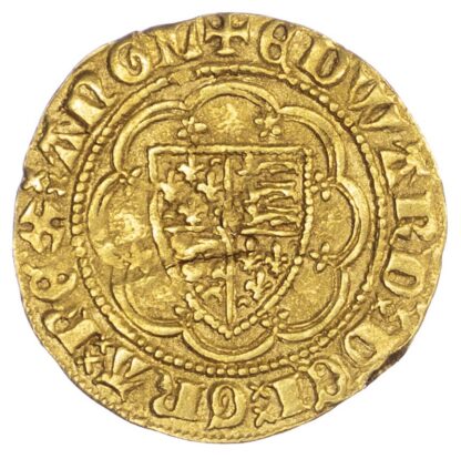 Edward III (1327-77), Quarter Noble, Fourth Coinage, Treaty Period