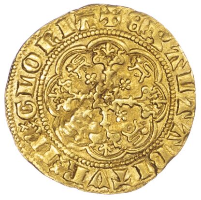 Edward III (1327-77), Quarter Noble, Fourth Coinage, Treaty Period