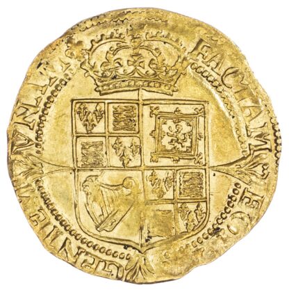 James I (1603-1625), third coinage, Laurel, mm. lis (1623-1624) About EF