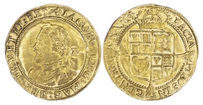 James I Laurel Third Coinage mm Lis Good Very Fine