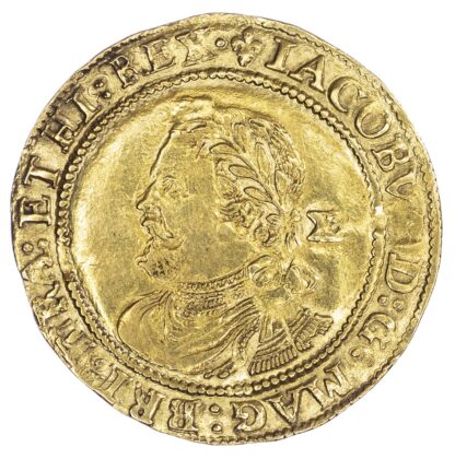 James I Laurel Third Coinage mm Lis Good Very Fine