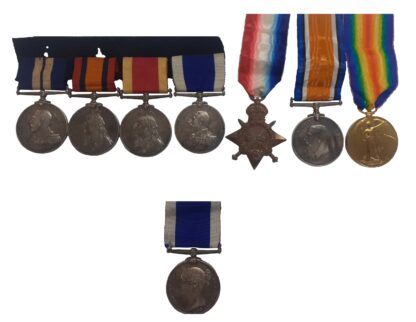 A Superb and intriguing Group of Medals to two Royal Navy Engine Room Artificers