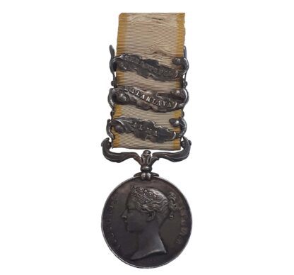 Crimea Medal, three clasps, Alma, Balaklava, Sebastopol to Corporal Peter McCallum