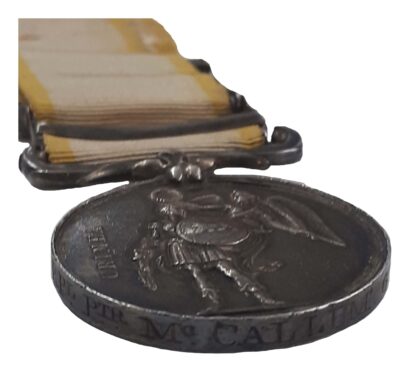 Crimea Medal, three clasps, Alma, Balaklava, Sebastopol to Corporal Peter McCallum
