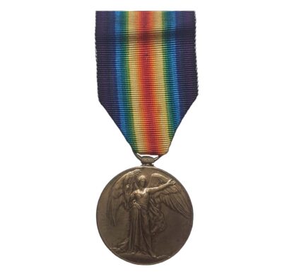 A Great War Casualty Victory Medal to Private Fred B. Jones