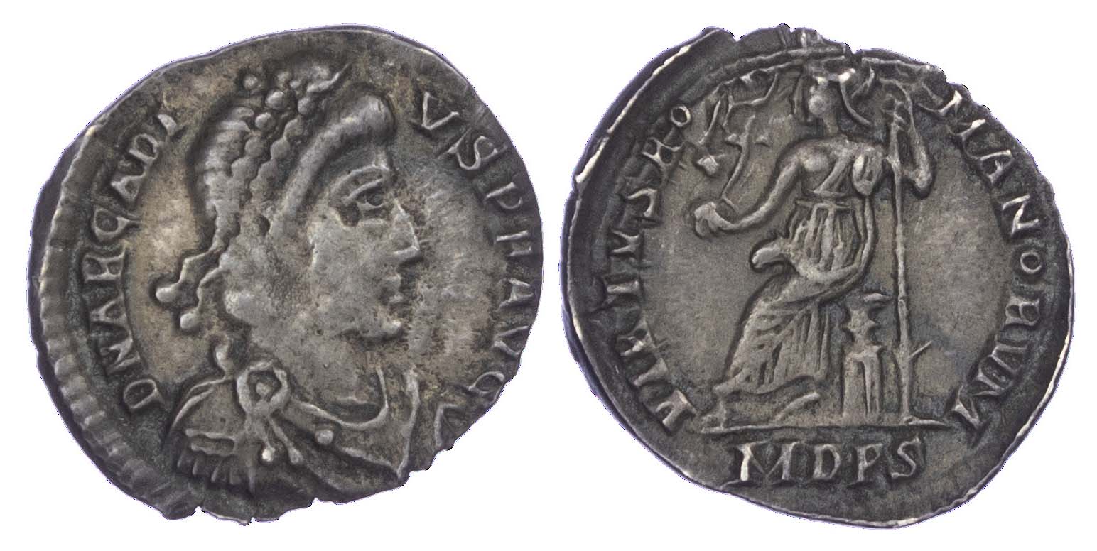 Arcadius, Silver Siliqua | Baldwin's