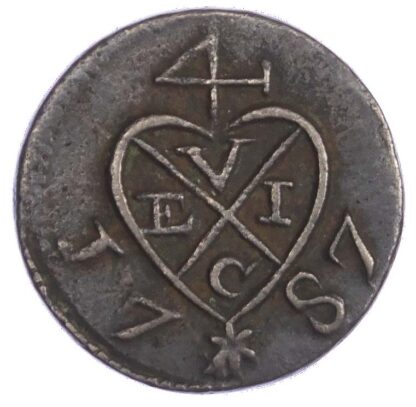 Malaysia, Penang, EIC, copper 1/2 Cent or Pice, 1787