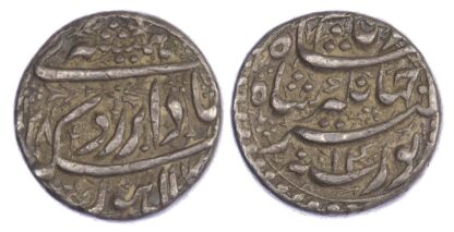 India, Mughal Empire, Nur al-Din Muhammad Jahangir (AH 1014-1037 / 1605-1627 AD), silver Rupee