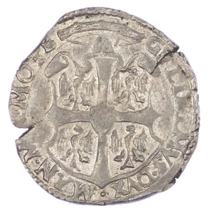 Italy, Casale, Guglielmo I Gonzaga (1550-1566), silver Cavallotto