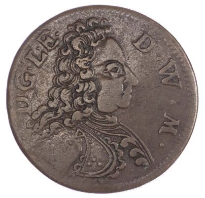 France, Feudal, Comté de Montbéliard Léopold-Éberard (1690-1723), copper Liard, 1710