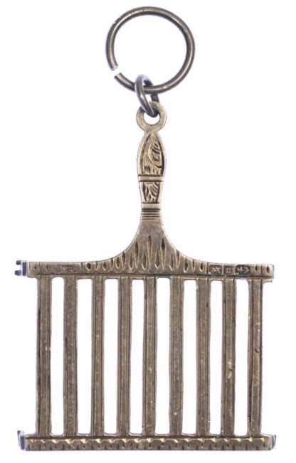 London, Drury Lane, Beefstake Club, AR members gridiron,1876