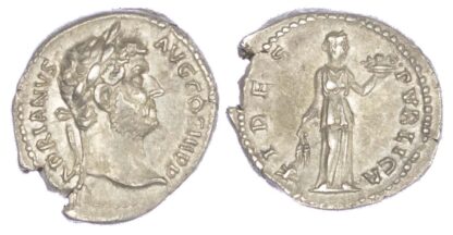 Hadrian, Silver Denarius