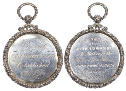 Lancashire, Wirral Farmers Club, AR prize medal