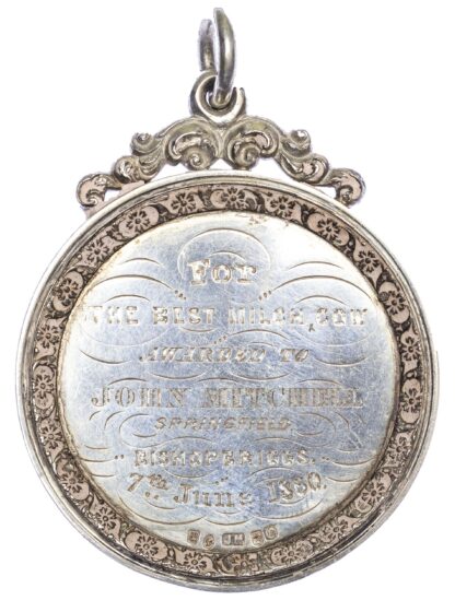 Scotland, Cadder District Agricultural Society AR prize medal