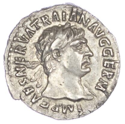 Trajan (AD 98-117) AR Denarius, Rome