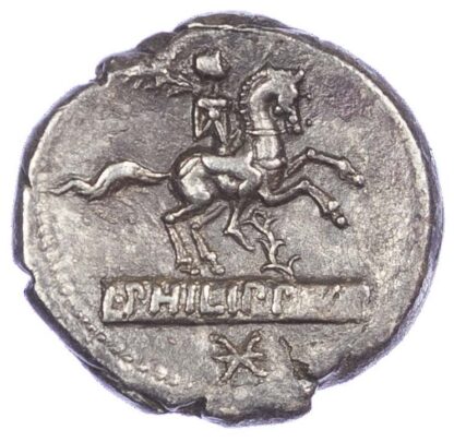 L. Marcius Philippus, Silver Denarius
