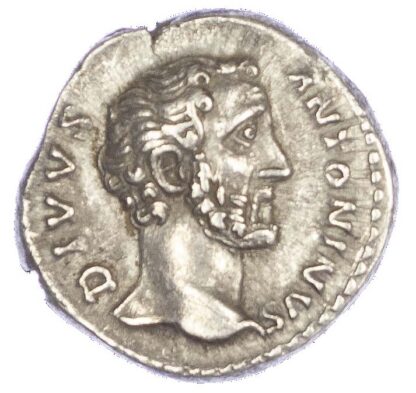 Divus Antoninus Pius, Silver Denarius