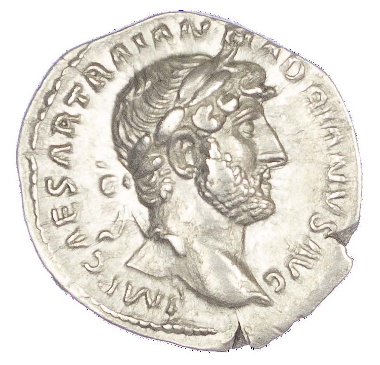 Hadrian, Silver Denarius Hadrian, Silver Denarius