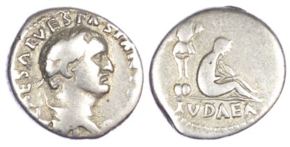 Vespasian, Silver Denarius, Judaea Capta