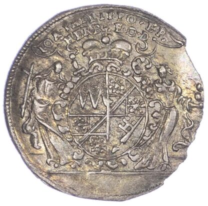 Germany, Bishops of Würzburg, Johann Philipp II (1699-1719), silver 3 Kreuzer