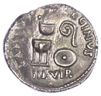 Octavian, Silver Denarius