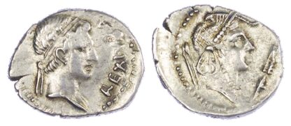 Kingdom of Mauretania, Juba II (25 BC – AD 24) AR Denarius