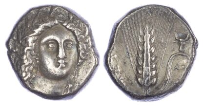 Lucania, Metapontum (c. 320 BC) AR Nomos
