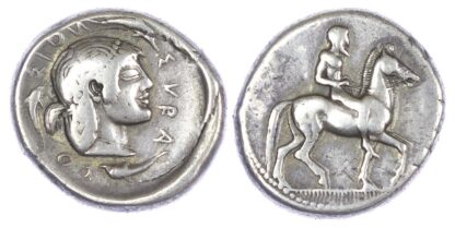 Sicily, Syracuse (c. 485-478 BC) AR Didrachm