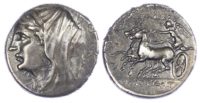 Sicily, Syracuse, Queen Philistis, AR 4 Litrai
