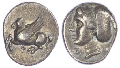 Corinthia, Corinth (c. 4th Century BC) AR Drachm