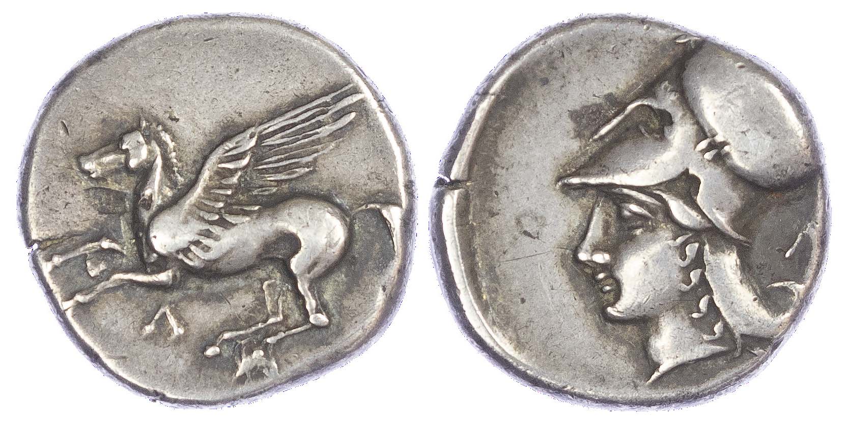 Akarnania, Leukas (c. 435-380 BC) AR Stater