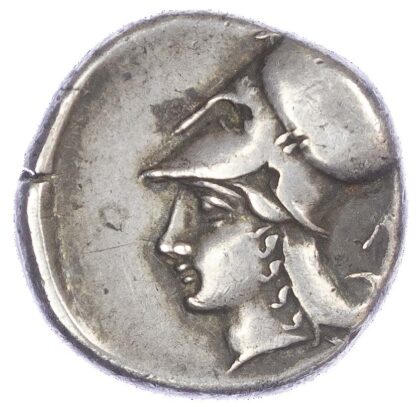 Akarnania, Leukas (c. 435-380 BC) AR Stater