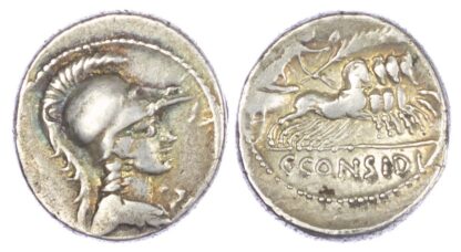 C. Considius Paetus (46 BC) AR Denarius, Rome
