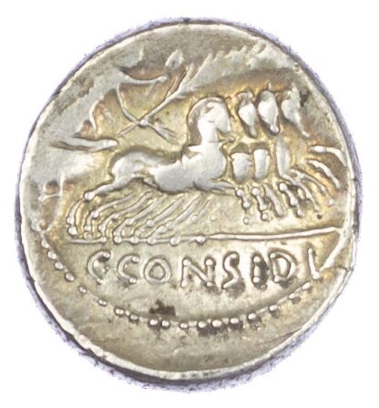 C. Considius Paetus (46 BC) AR Denarius, Rome