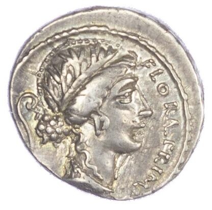 C. Servilius C. f. (57 BC) AR Denarius, Rome