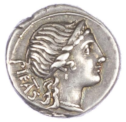 M. Herennius (108-107 BC) AR Denarius, Rome