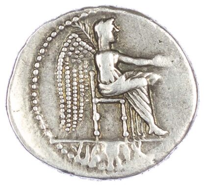 M. Porcius Cato (89 BC) AR Denarius, Rome