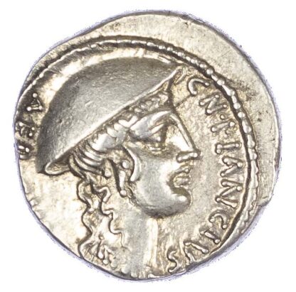 Cn. Plancius (55 BC) AR Denarius, Rome
