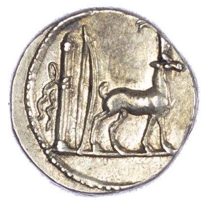 Cn. Plancius (55 BC) AR Denarius, Rome