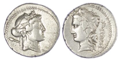 L. Cassius Longinus (78 BC) AR Denarius, Rome