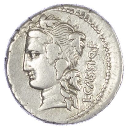 L. Cassius Longinus (78 BC) AR Denarius, Rome