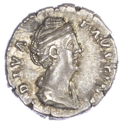 Diva Faustina Senior (d. AD 140/141) AR Denarius