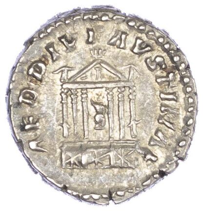 Diva Faustina Senior (d. AD 140/141) AR Denarius