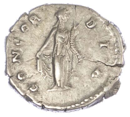 Faustina Junior, Silver Denarius