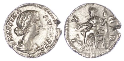Faustina Junior, Silver Denarius