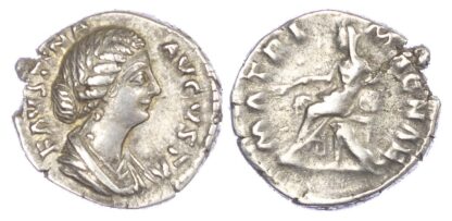 Faustina Junior, Silver Denarius